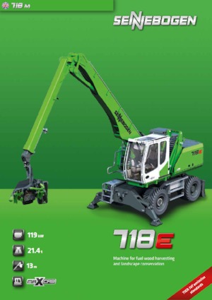 Movimentatori di materiali Sennebogen 718M E
