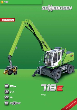 Movimentatori di materiali Sennebogen 718M E