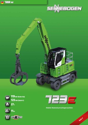 Escavatori gommati Sennebogen 723 E