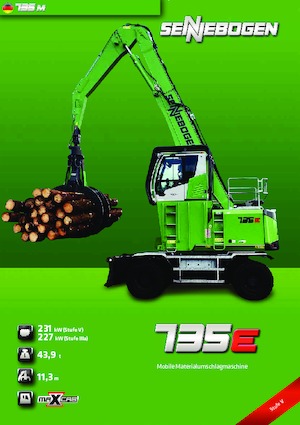 Movimentatori di materiali Sennebogen 735M E