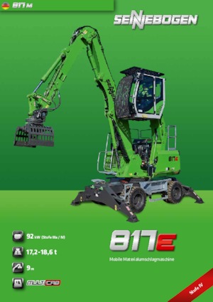 Movimentatori di materiali Sennebogen 817M E