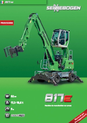 Movimentatori di materiali Sennebogen 817M E