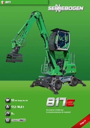Movimentatori di materiali Sennebogen 817M E