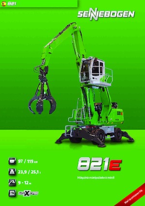 Movimentatori di materiali Sennebogen 821M E