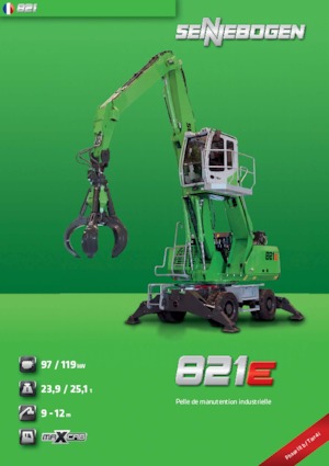 Movimentatori di materiali Sennebogen 821M E