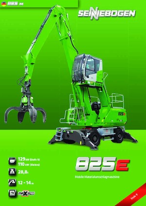 Movimentatori di materiali Sennebogen 825M E 