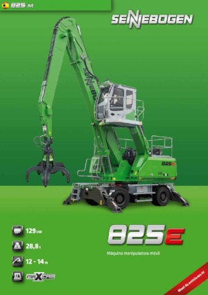 Movimentatori di materiali Sennebogen 825M E 