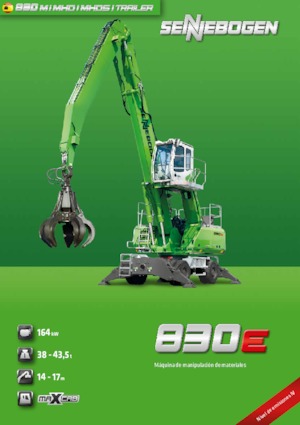 Movimentatori di materiali Sennebogen 830M E 
