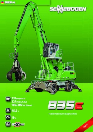 Movimentatori di materiali Sennebogen 835M E