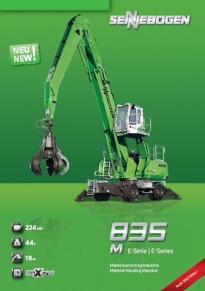 Movimentatori di materiali Sennebogen 835M E