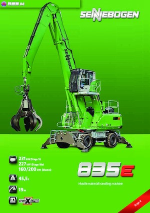 Movimentatori di materiali Sennebogen 835M E