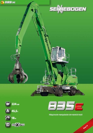 Movimentatori di materiali Sennebogen 835M E