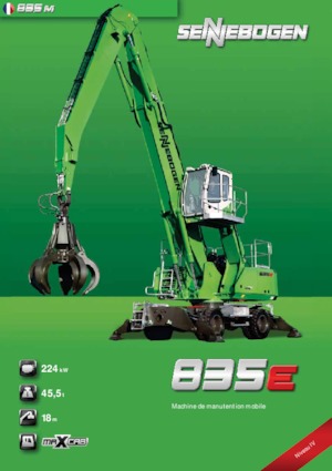 Movimentatori di materiali Sennebogen 835M E