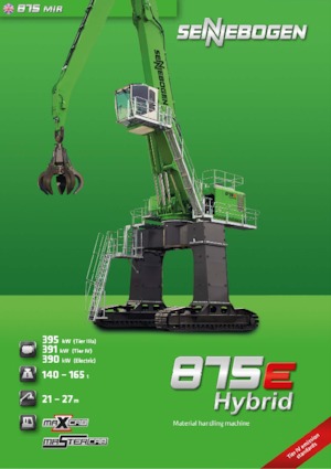 Movimentatori di materiali Sennebogen 875 M