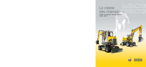 Escavatori gommati Wacker Neuson 9503