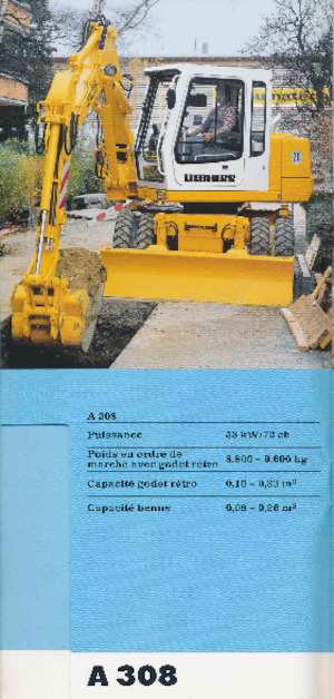 Escavatori gommati Liebherr A 902