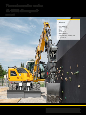 Escavatori gommati Liebherr A 910 Compact Litronic