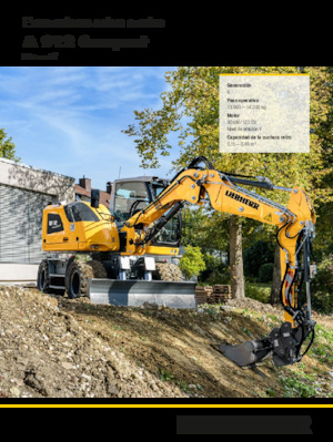 Escavatori gommati Liebherr A 912 Compact Litronic