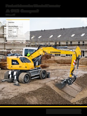 Escavatori gommati Liebherr A 913 Compact Litronic G6.0