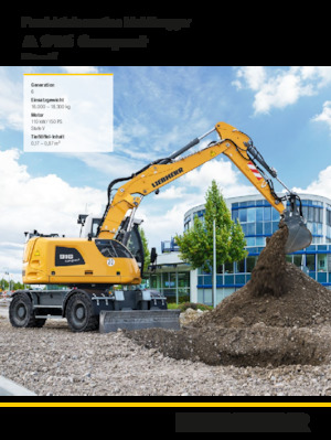 Escavatori gommati Liebherr A 916 Compact Litronic G6.0