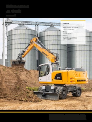 Escavatori gommati Liebherr A 918 Litronic G6.0