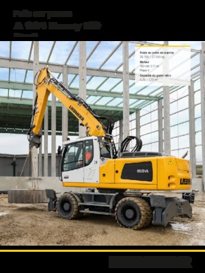 Escavatori gommati Liebherr A 924 Litronic Heavy Lift G6.0