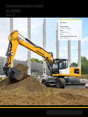 Escavatori gommati Liebherr A 924 Litronic G6.0