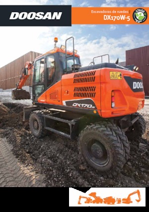 Escavatori gommati Doosan DX170W-5