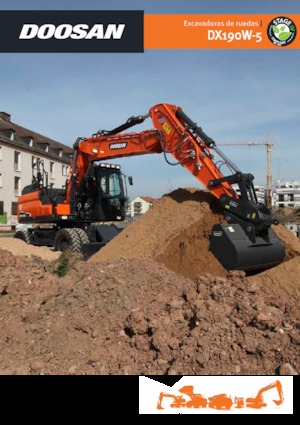 Escavatori gommati Doosan DX190W-5