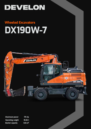 Escavatori gommati Develon DX190W-7 