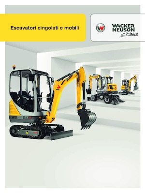 Escavatori gommati Wacker Neuson EW 100