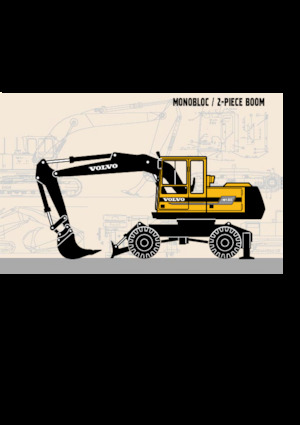 Escavatori gommati Akerman-Volvo EW 130 C
