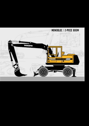 Escavatori gommati Akerman-Volvo EW 150 C