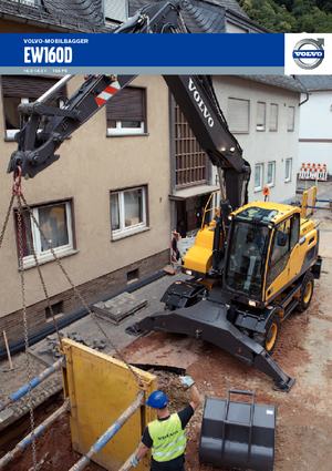 Escavatori gommati Volvo EW160D