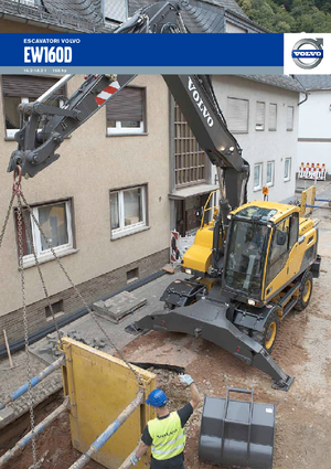 Escavatori gommati Volvo EW160D