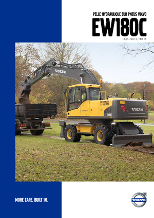 Escavatori gommati Volvo EW180C