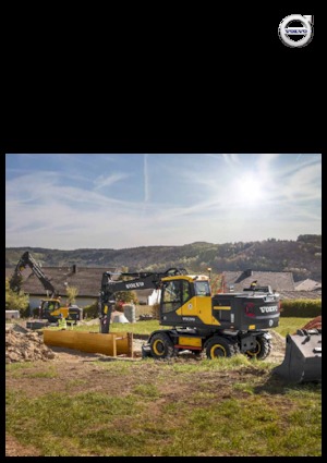 Escavatori gommati Volvo EW180E