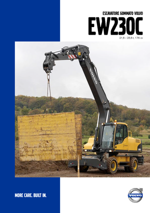 Escavatori gommati Volvo EW230C