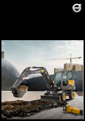 Escavatori gommati Volvo EW60E 