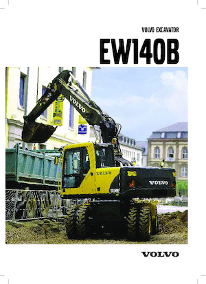 Escavatori gommati Volvo EW140B