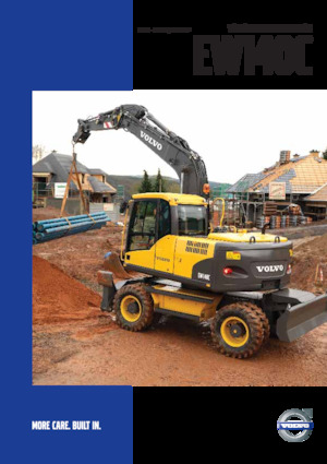 Escavatori gommati Volvo EW140C