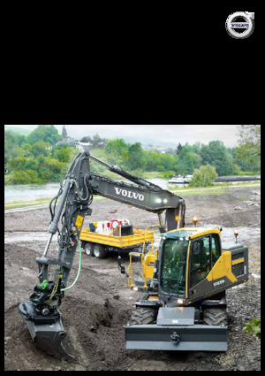 Escavatori gommati Volvo EW160E