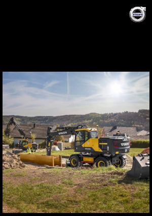 Escavatori gommati Volvo EW220E