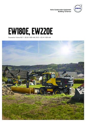 Escavatori gommati Volvo EW220E