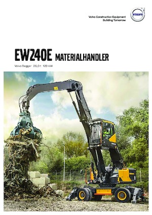 Escavatori gommati Volvo EW240E MH