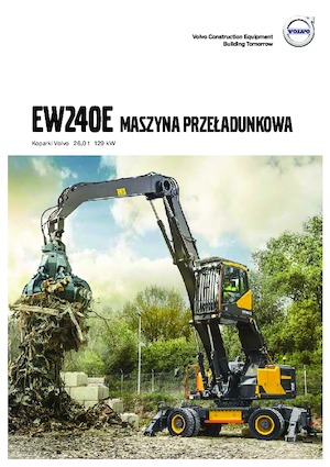 Escavatori gommati Volvo EW240E MH