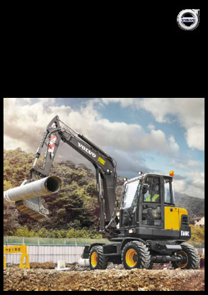 Escavatori gommati Volvo EW60C