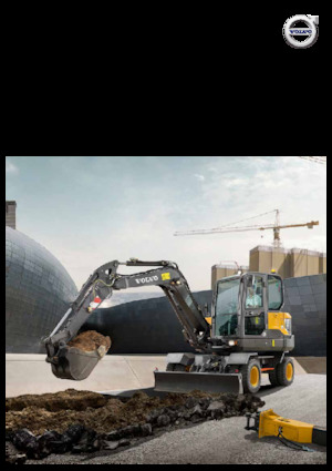 Escavatori gommati Volvo EW60E