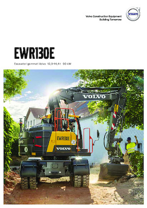 Escavatori gommati Volvo EWR130E