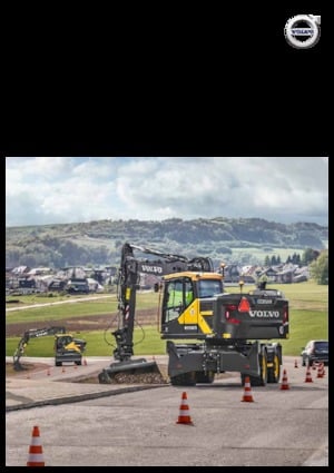 Escavatori gommati Volvo EWR170E